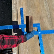 Claro Walnut G2 1.81x2.186x6.125 Blank Wood for Woodworking Projects