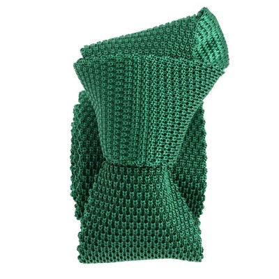 Cravate Tricot En Soie Jaune Moutarde - Tony & Paul, Fabrication Italie - Neuf Avec étiquettes, Unisexe