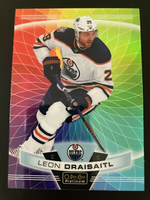 2019-20 O-Pee-Chee Platinum Rainbow Color Wheel 103 Leon Draisaitl