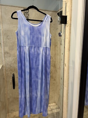 UNIQUE BLUE JAMS WORLD JANICE MAXI DRESS Sz M Blue White Watercolor | eBay UNIQUE BLUE JAMS WORLD JANICE MAXI DRESS Sz M Blue White Watercolor | eBay