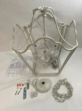 PARK HARBOR Pendant Candelabra Base Lamp Candle Style 18" Wide PHPL6114ANWH