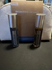 doTerra Signature Aroma Collection With Monogram Clutch...NEW SEALED exp 2023