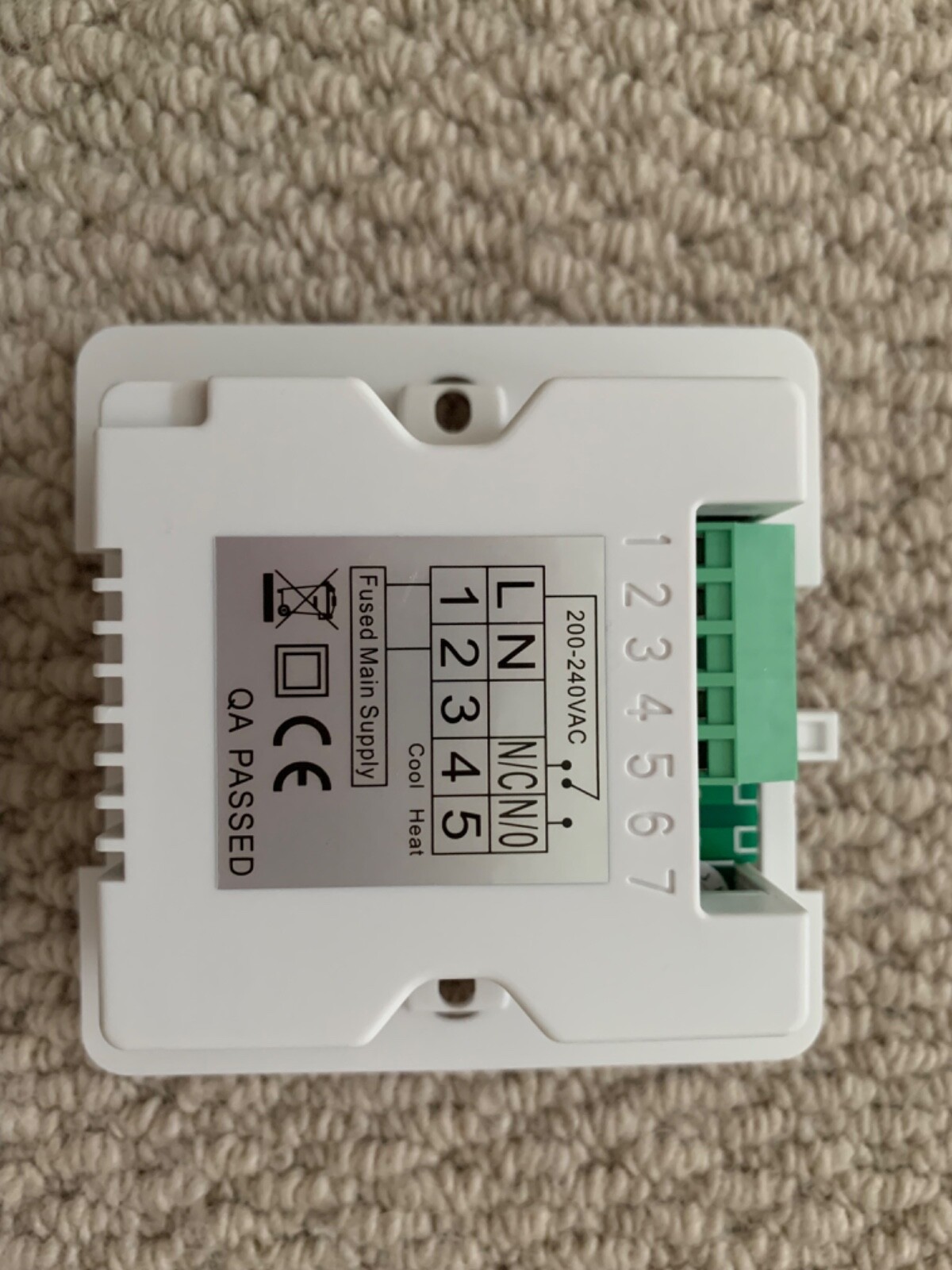 THERMA L.E.D P5 ROOM THERMOSTAT TQX0073 LED P5 BRAND NEW F&F eBay