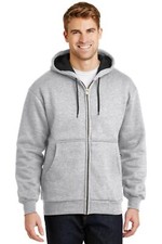 CornerStone - Heavyweight Full-Zip Hooded Sweatshirt with Thermal Lining CS620