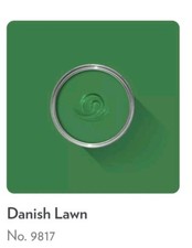 FARROW & BALL PAINT  SAMPLE **50MLS**- DANISH LAWN # 9817 DEAD FLAT!