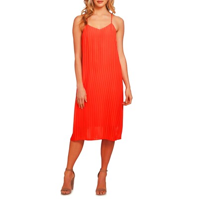 Midi Dress Cece Red Dress NWT Womens Size Nordstrom CeCe By
