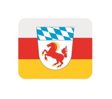 Mousepad Fahne Flagge Landkreis Erding Mauspad
