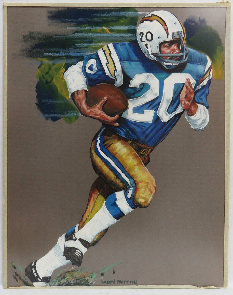 1976 SAN DIEGO CHARGERS DICK POST NFL FOOTBALL 20