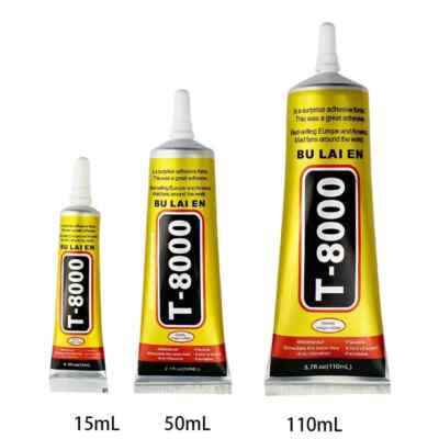 T-8000 Kleber 15/50/110ml Transparent Alleskleber Handy Reparatur DIY BULAIEN