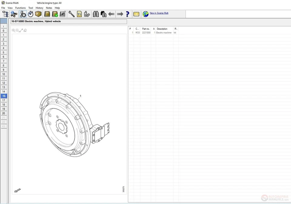 SCANIA MULTI 01/2025 MANUALI D'OFFICINA RICAMBI WORKSHOP MANUAL WIRING DIAGRAMS - Immagine 3 di 4