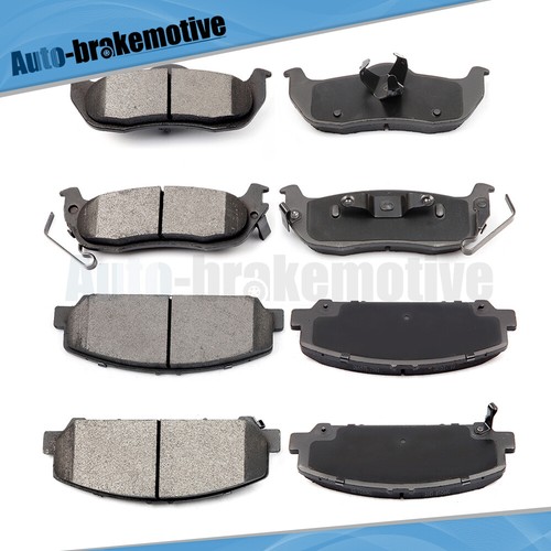 PASTILLAS FRENO DELANTERAS TRASERAS CERÁMICAS PARA INFINITI QX56 NISSAN ARMADA TITAN 2008-2010 - Imagen 8 de 12