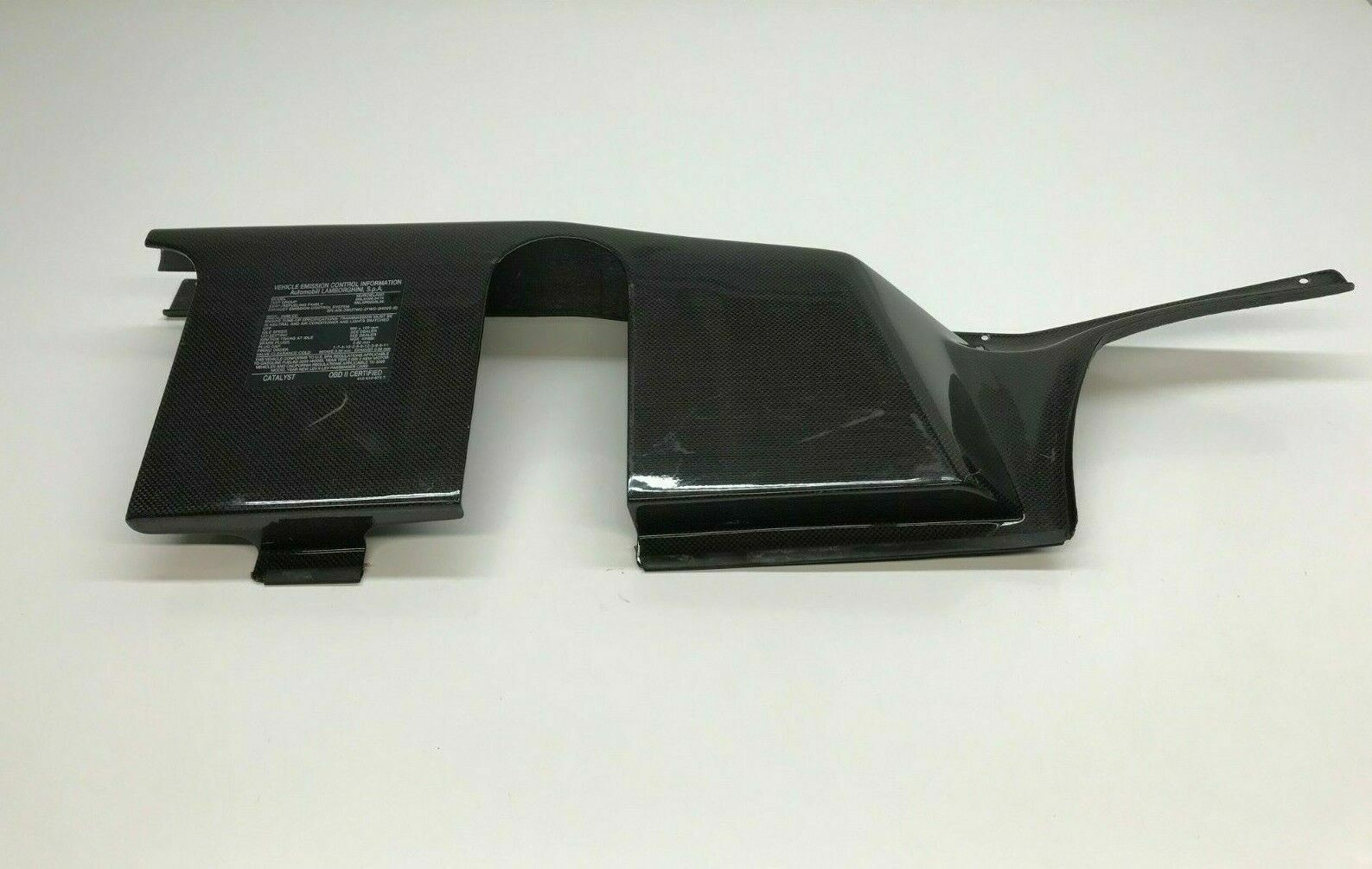 LAMBORGHINI MURCIELAGO LP640 RIGHT CARBON FIBER ENGINE BAY PANEL OEM 418103729B