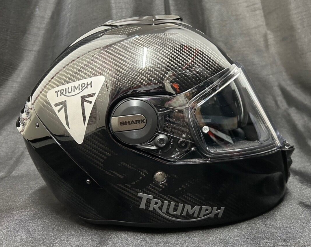 5% off SHARK SPARTAN RS Gloss Carbon Skin with TRIUMPH STICKERS