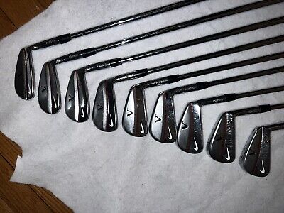 Nike Tiger Woods Victory Red Golf Clubs Blades Irons 2-PW Nike Tiger Woods Victory Red Golf Clubs Blades Irons 2-PW