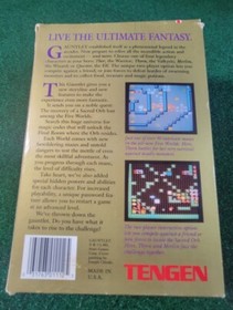 GAUNTLET NES Nintendo Tengen Game CIB - VGC - Cart, Box, Manual, Sleeve & Styro