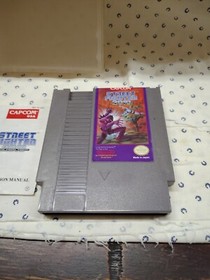 STREET FIGHTER 2010 THE FINAL FIGHT NINTENDO NES W/ MANUAL AND CASE AUTHENTIC