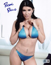 Hot Sexy Romi Rain Signed 8x10 Photo Adult Star Authentic Autograph Beckett