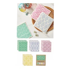 Swedish Dishcloth Sponge Cloth Eco-Friendly Reusable 12 Pack Cellulose Cotton