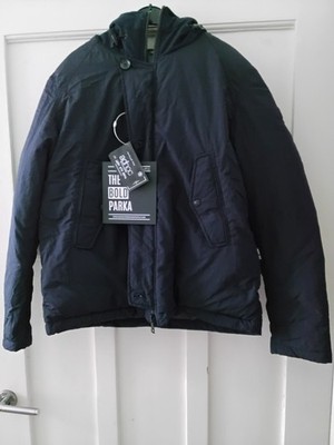 Original adhoc  Herren Winterjacke Daunen Gr. L Dunkelblau !NEU mit Etikett!