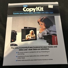 Vtg Sima DIY Copy Kit Transfer Save Family Film Reel Home Movies to Video Tape