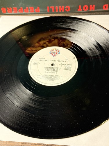 Red Hot Chili Peppers Breaking The Girl 12” Vinyl W0126TW + Promo Poster 1992 - Picture 22 of 24