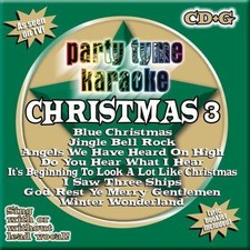 Party Tyme Karaoke Party Tyme Christmas 3 8 8-song G CD 