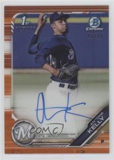 2019 Bowman Draft Chrome Pick Orange Refractor 22/25 Antoine Kelly Auto 8t7