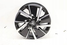 1x Cerchio in Lega 18 Pollici 7.0" 5x100 39ET Opaco 658601025J Skoda Scala Rim Wheel