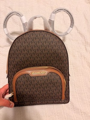 Michael Kors Abbey Signature Logo Small Backpack