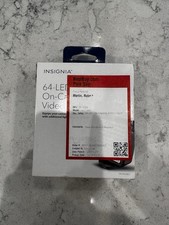 Insignia NS-DVL64C1 Universal 64-LED On-Camera Video Light hot shoe mount