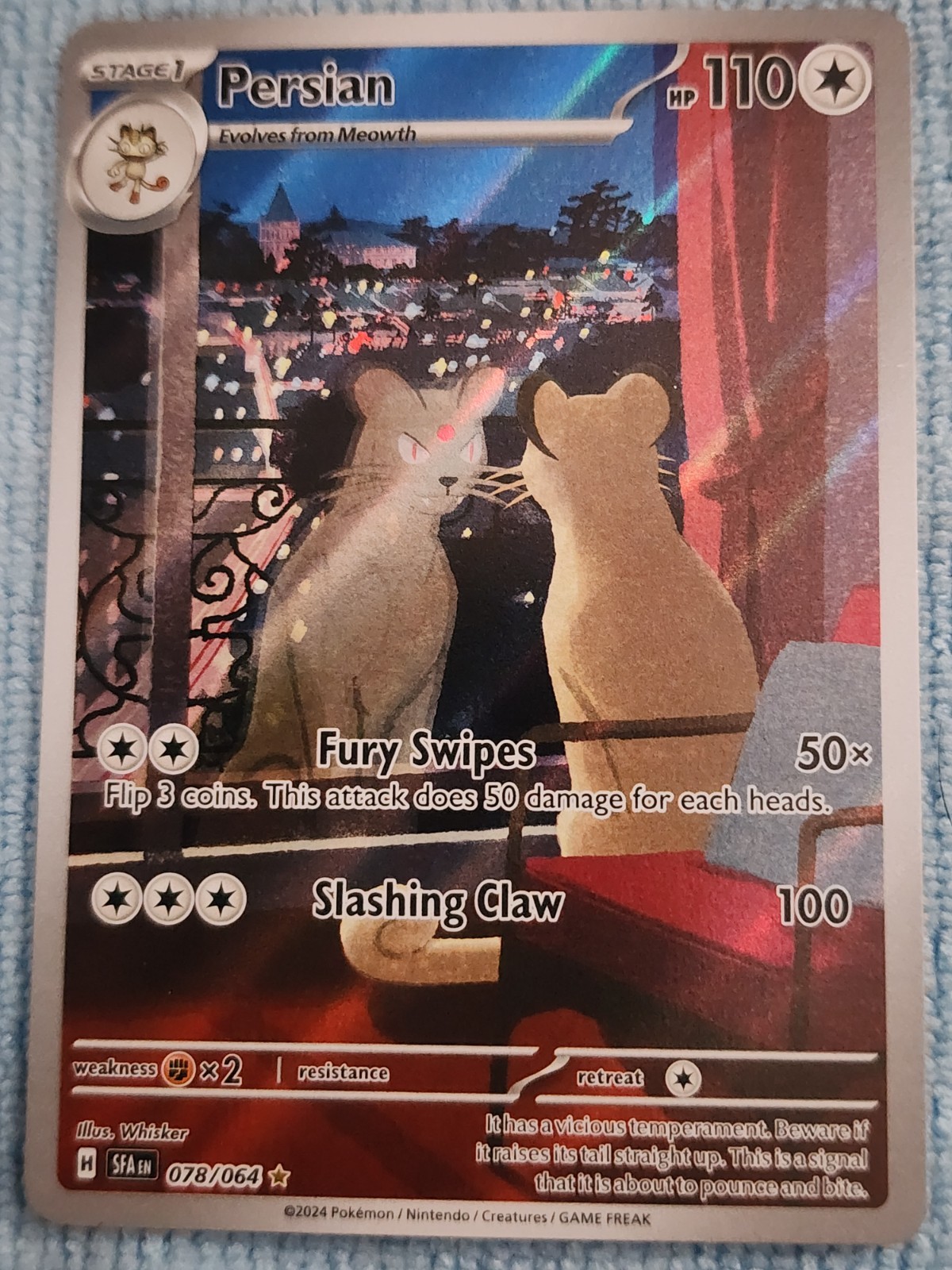 Persian 078/064 Sv: Shrouded Fable Holo