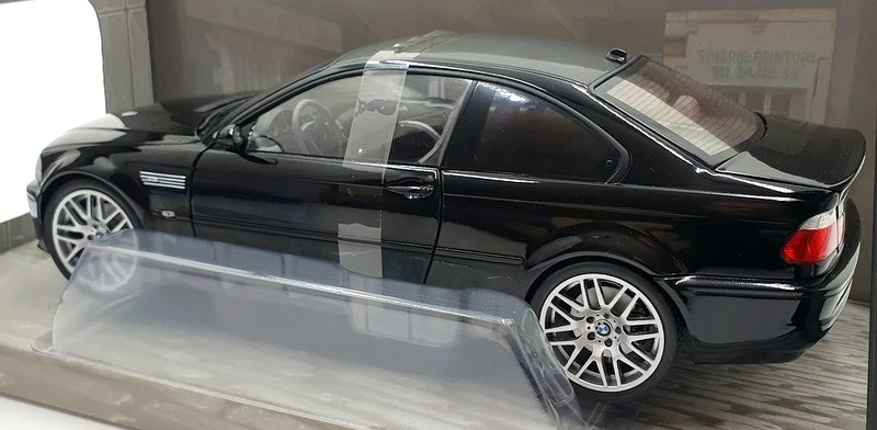 Solido 1/18 Scale Diecast S1806506 - BMW E46 CSL 2003 - Black - Image 2 of 4