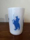 Hazel Atlas Children’s Drinking Glass Old King Cole, 1950s Vintage