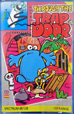 SINCLAIR ZX SPECTRUM -- THROUGH THE TRAP DOOR (ALTERNATIVE SOFTWARE)