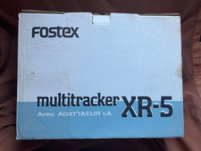 Fostex XR-5 Multitrack Cassette Recorder w/ Power Supply READ DESCRIPTION 