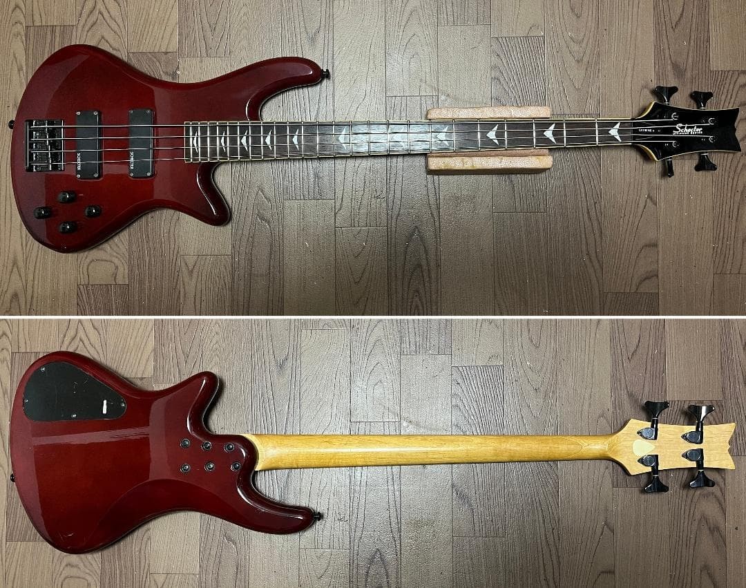 SCHECTER EXTREME-4 Base Active PU See-Through Red [208] | eBay