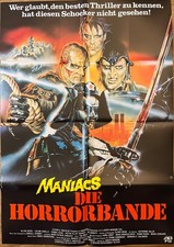 NEON MANIACS GERMAN movie poster '86 Clyde Hayes Leilani Sarelle