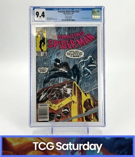 AMAZING SPIDER-MAN #254 MARVEL COMICS 7/84 MARK JEWELERS CGC 9.4
