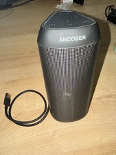 ANCOBER 15W USB Portable Boombox Black DC 5V USB Charging 2000mAH Speaker