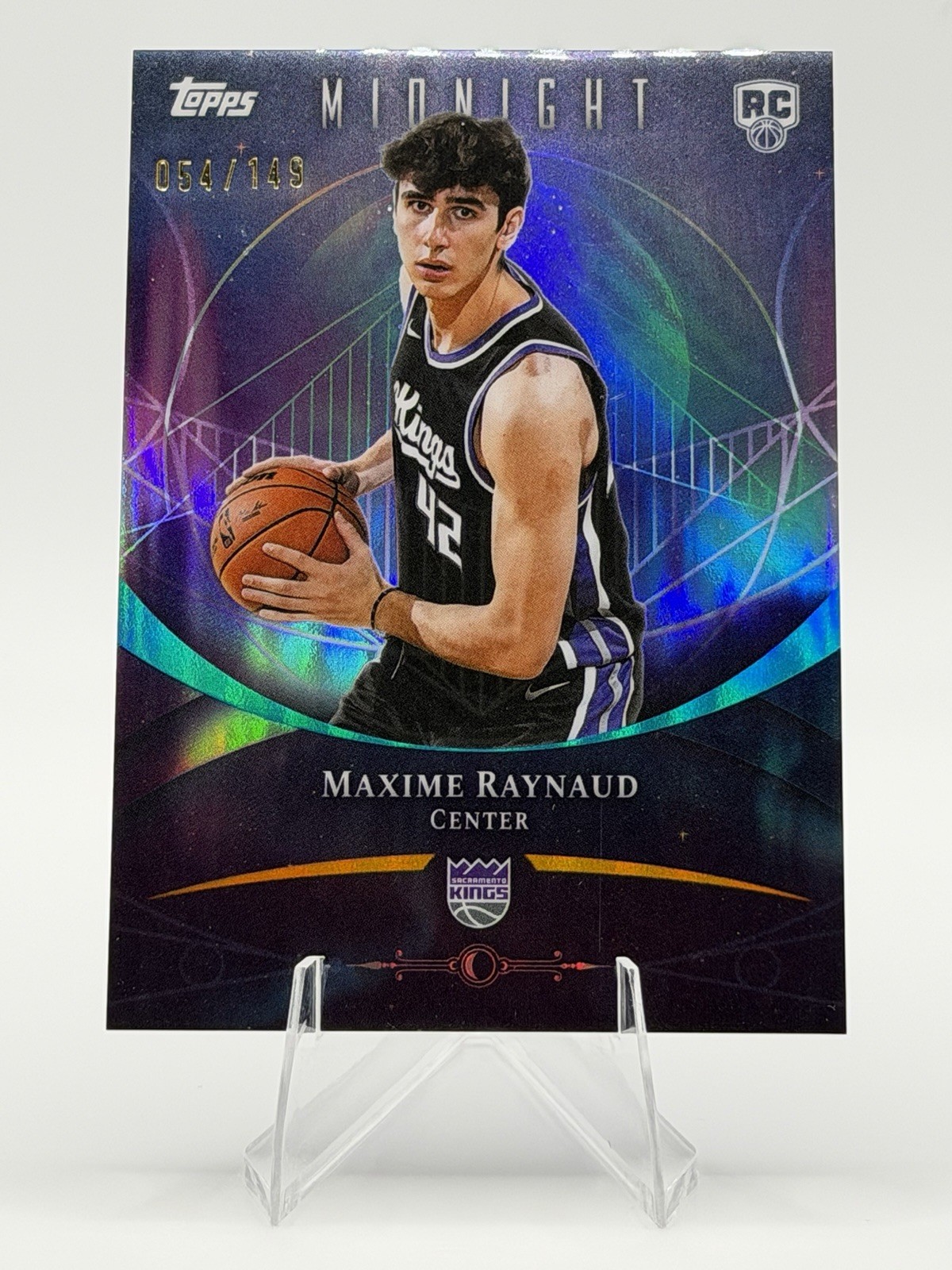 Topps Midnight 2025-26 Maxime Raynaud #97 Morning /149 Rookie RC Kings