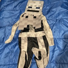 Brand New Minecraft Skeleton Classic Child Costume S 6-4 