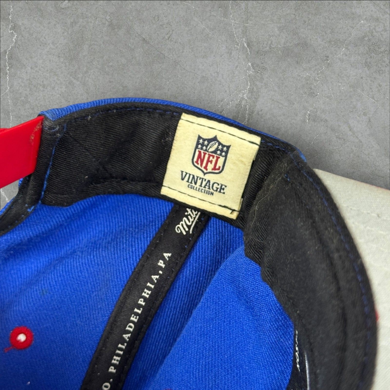 Mitchell & Ness Buffalo Bills Side Patch NFL Foot… - image 6