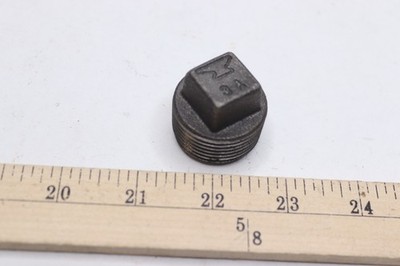 Anvil Square Head Plug Malleable Iron Class 125 1'' 0318902442