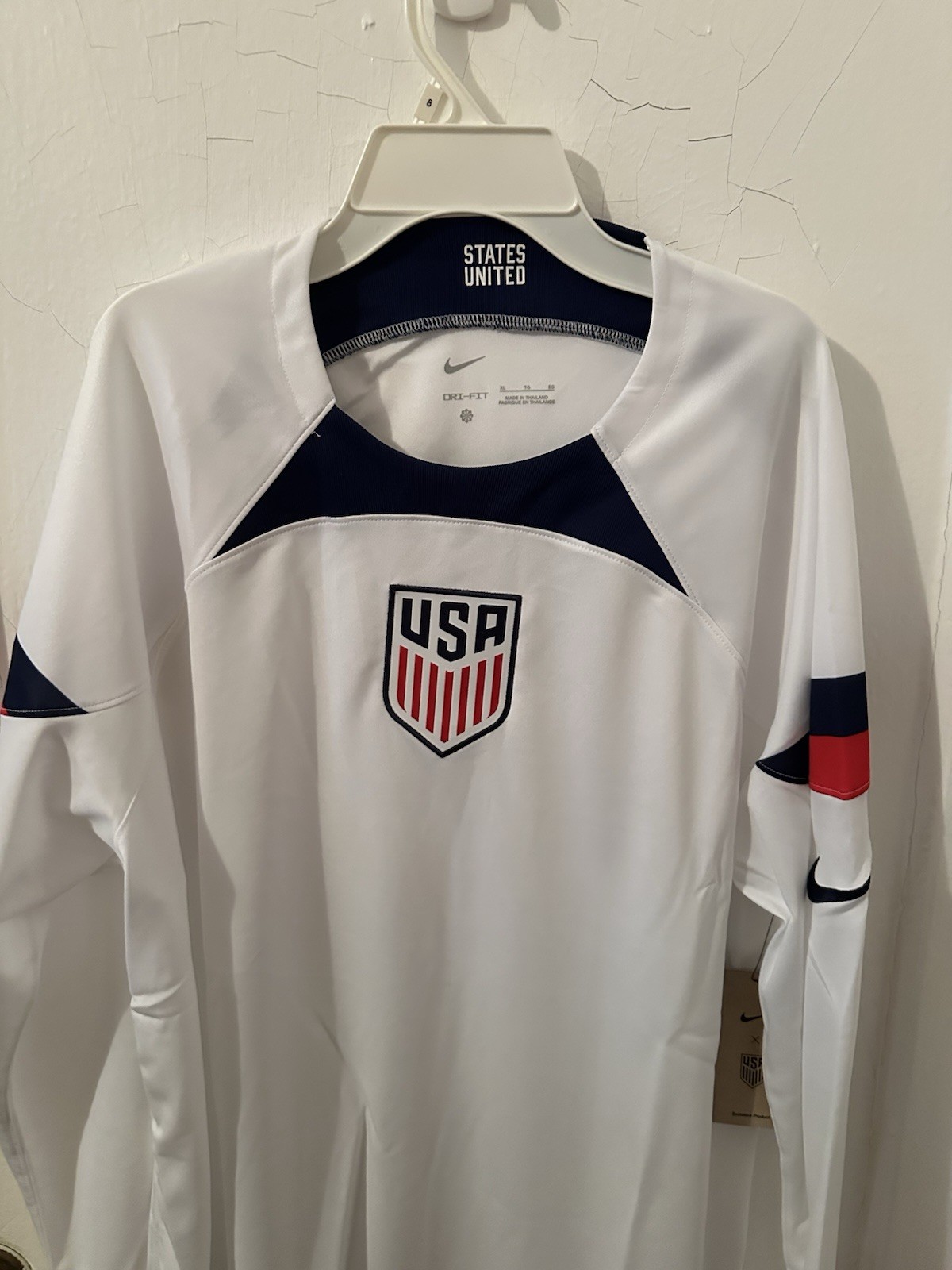 BNWT Nike US Soccer Usmnt Long Sleeve Jersey XL