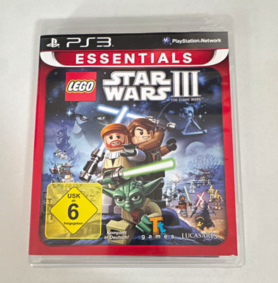 LucasArts LEGO Star Wars III: The Clone Wars PS3 PAL USK 6 Online Multiplayer