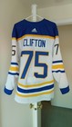 NHL Adidas 2023-24 Buffalo Sabres Game Worn Away Jersey Connor Clifton 56 — photo 2