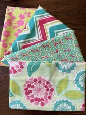 MODA Spring House By Stephanie Ryan -4 Half Yard  Bundle Fabric Butterfly VTG