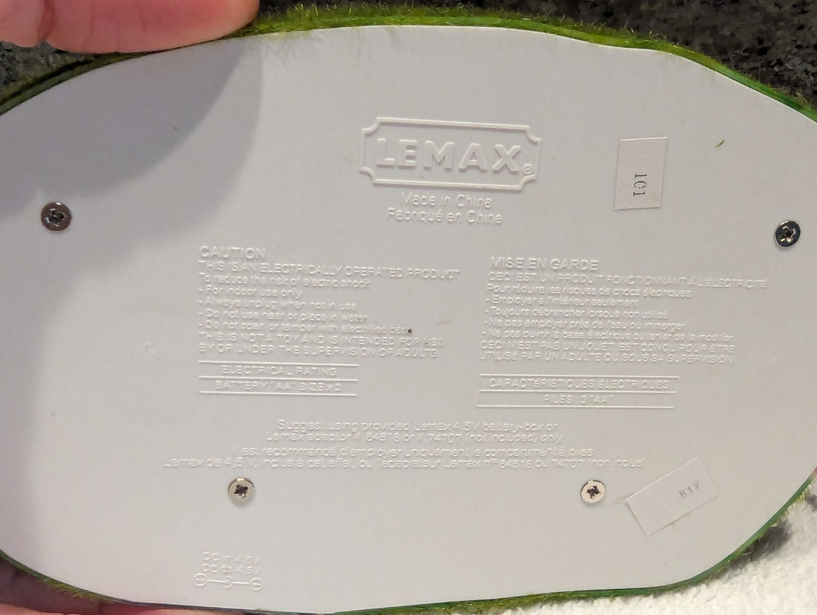 Lemax Spooky Town See-Saw Sensation 14322 Table Accent Halloween Village READ