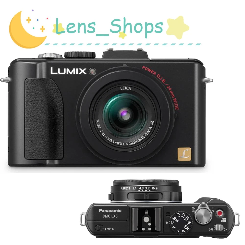 Panasonic DMC-LX5 Digital Cameras for Sale | Shop New & Used
