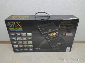 SNK NEO GEO X GOLD Limited Edition Console System with Box [Unopened]